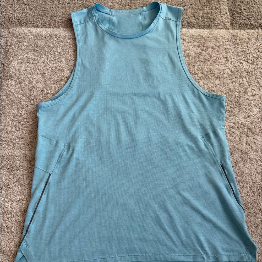 Men’s Lululemon Sleeveless Blue Tank Top XS
